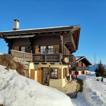 Chalet A La Montagne Villa Шампусин Екстериор снимка