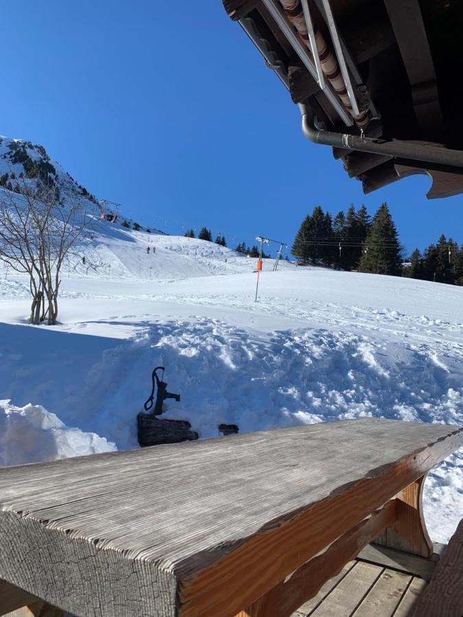 Chalet A La Montagne Villa Шампусин Екстериор снимка